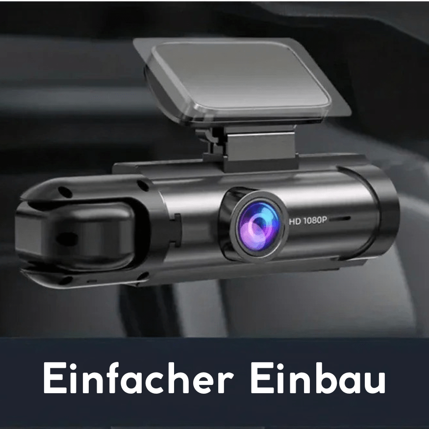 Dual Dashcam Pro – Full HD, Nachtsicht & Weitwinkel - mattenexperte