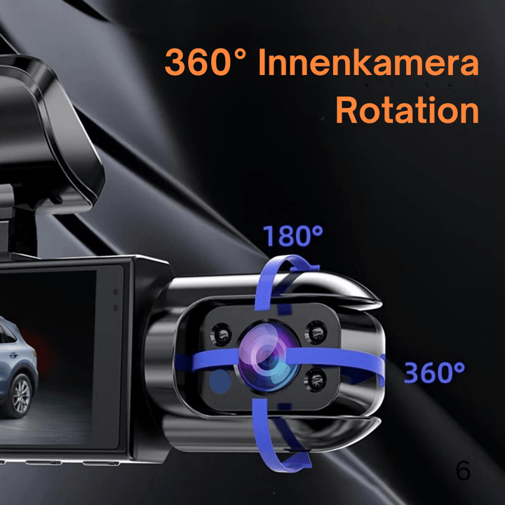 Dual Dashcam Pro – Full HD, Nachtsicht & Weitwinkel - mattenexperte