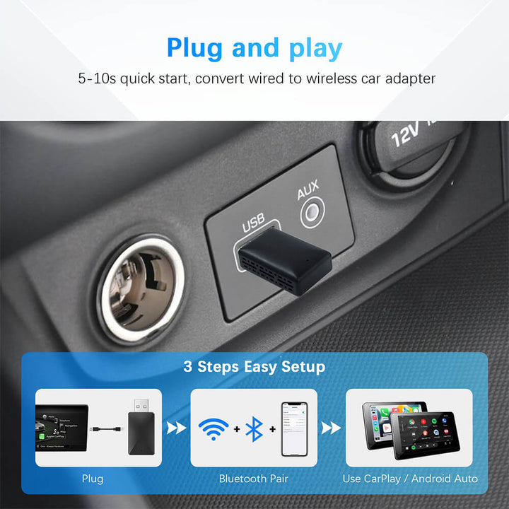 Kabelloser CarPlay Adapter - mattenexperte